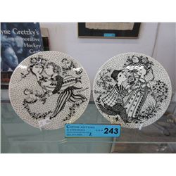 2 Bjorn Wiinblad Denmark wall tiles