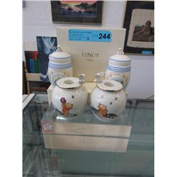 2 New "Winnie The Pooh" Lenox collectables