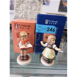 2 Hummel figurines in original boxes