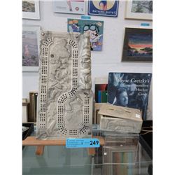 Canadian Pearlite crib board & card box