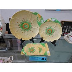 3 Vintage Carlton Ware dishes
