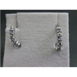 New Tanzanite & Diamond Earrings