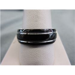 Titanium Mans Ring. Comfort fit.