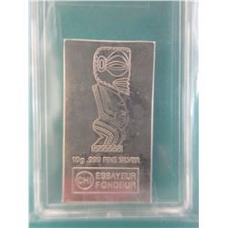 2012 Cook Islands .999 Silver Currency Bar