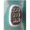 Image 1 : 10 Gram .999 Silver Hand-Poured Loaf