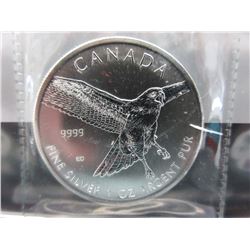 2015 Canada Red-Tailed Hawk Silver coin