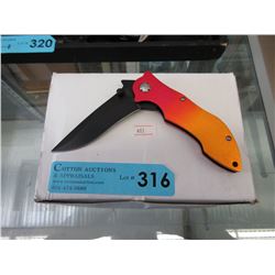 12 New folding knives