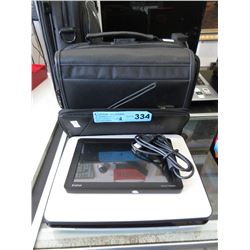 Portable DVD player & Novo tablet