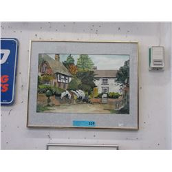 Les Robson signed watercolor