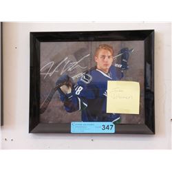 Autographed - Jake Virtanen photograph