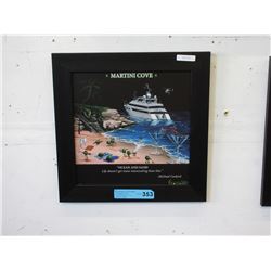 M Goddard print: "Martini Cove"