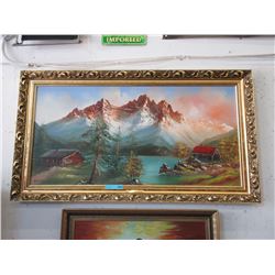 Benny Spagnolo signed painting on canvas