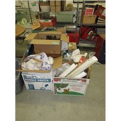 Skid of assorted used goods - some vintage