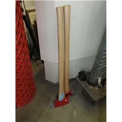Pair of new double bladed axes