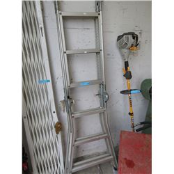Aluminum 3-way ladder - used