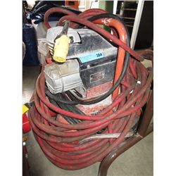 Air compressor with hose - used