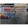Image 1 : Industrial rolling wire cart on casters