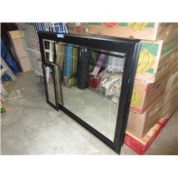 2 Wall mirrors - used