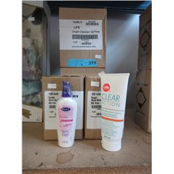 4 Cases of skin care products