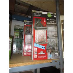 3 Innova outdoor lanterns