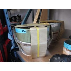 2 Sets of new plant pots with drip trays.