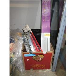 New 1" blinds, used shredder & more