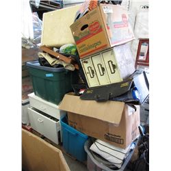 Skid of used household goods