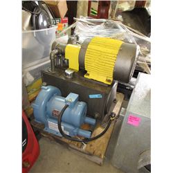 Large pump & motor - used