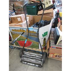 Manual push lawn mower - used
