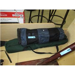 Insulated mat & pop up canopy - used