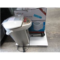 Water boiler, CD doctor & DVD player - used