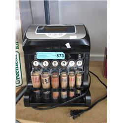 Electric coin counter/wrapper
