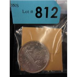 1966 Canadian Silver Dollar Coin