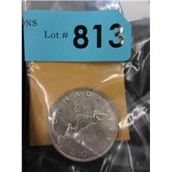 1966 Canadian Silver Dollar Coin
