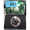 Image 1 : Collectible Marvel "Hulk" round