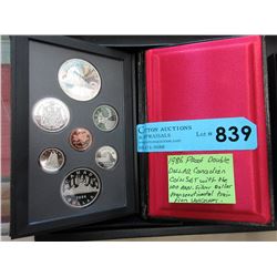 1986 Canadian proof set