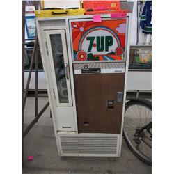 1972 "7-up" Vendorlator vending machine - used