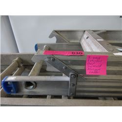 Aluminum 3 Way extension ladder - used