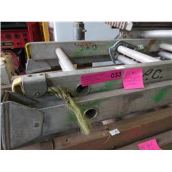 34 Foot aluminum extension ladder - used