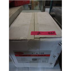 2 Cases of 3" Common Coil Nails