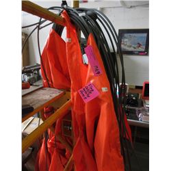 Flag cable safety fence - used
