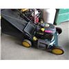 Image 1 : Gas powered lawnmower with bag attachment