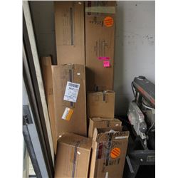 10 Assorted window blinds