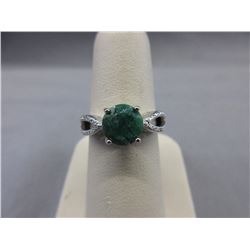 2.32 CT Emerald Solitaire Ring