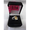 Image 2 : 1.75 CT Oval Citrine Dinner Ring