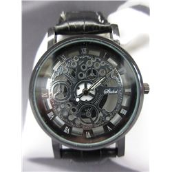 New - Man's Skeleton 2-Sided Wrist Watch