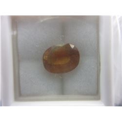 5.82 CT Oval Natural Yellow Sapphire