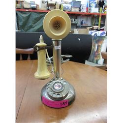 Vintage candlestick telephone - used