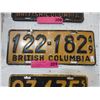 Image 1 : 1949 BC licence plate