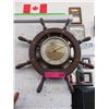 Image 1 : "Ship's Wheel" barometer - used